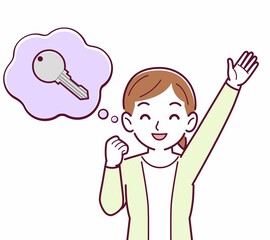 鍵をなくして困っている人