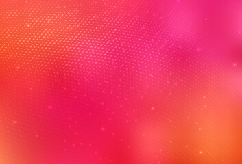 Light Pink, Yellow vector Modern abstract illustration with colorful water drops.