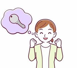 鍵をなくして困っている人