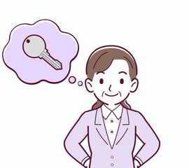 鍵をなくして困っている人