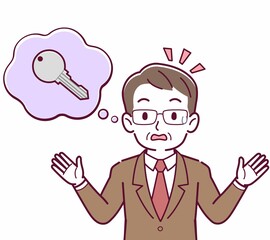 鍵をなくした人