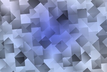 Light Purple vector pattern in square style.