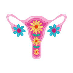 vagina with yellow flowers