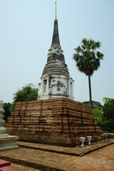 old pagoda in thailand temple