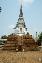 Old pagoda in thailand temple