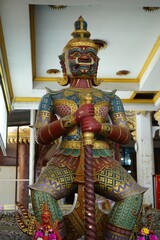 old buddha im thailand temple
