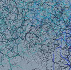 abstract colorful sponge paint background bg wallpaper art with splashes 