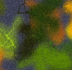 abstract colorful sponge paint background bg wallpaper art with splashes 