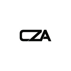 cza letter original monogram logo design