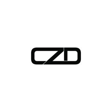 czd letter original monogram logo design