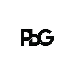 pbg letter original monogram logo design