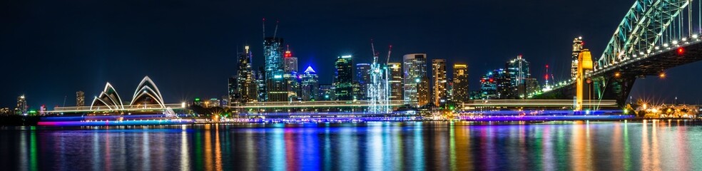 Obraz na płótnie Canvas Sydney Cityscape Panorama
