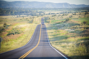 road to the mountains