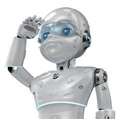 artificial intelligence robot look around
