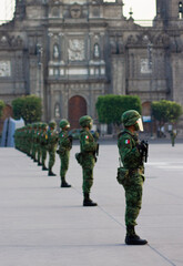 soldiers in uniform
