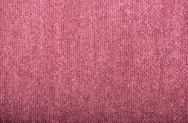 pink knitted fabric texture used as background