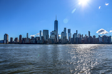 Obraz premium Manhattan Skyline at day