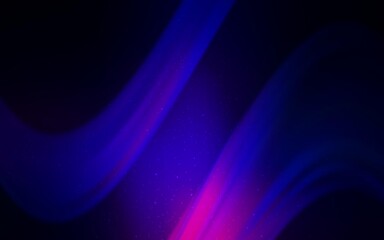 Fototapeta premium Dark Pink, Blue vector background with astronomical stars.