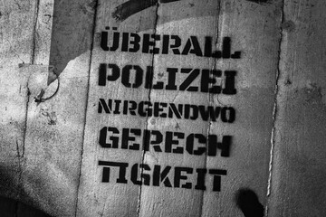 Überall Polizei, nirgendwo Gerechtigkeit
