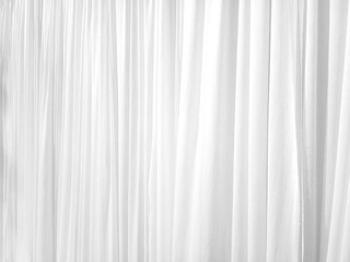 Obraz premium Soft white curtains are simple yet elegant for graphic design or wallpaper
