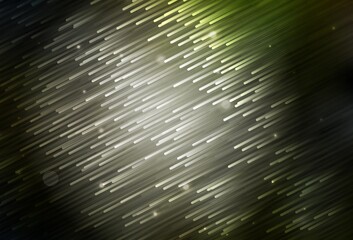 Dark Green, Yellow vector texture with colored lines.
