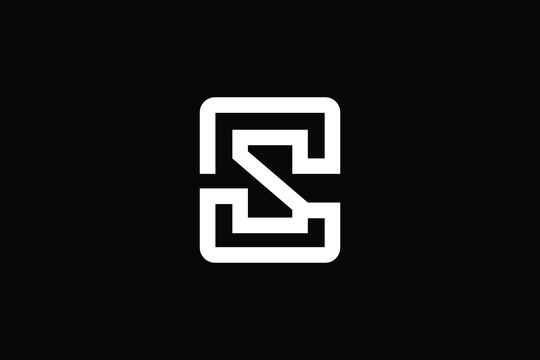 Creative Innovative Initial CS logo and SC logo. CS Letter Minimal luxury Monogram. SC Professional initial design. Premium Business typeface. Alphabet symbol and sign.	