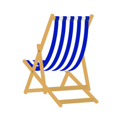 ビーチチェア　後ろからのアングル