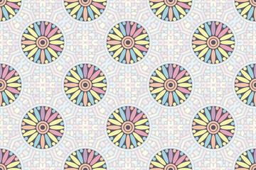 Islamic Ornament Pattern. Vintage decorative elements