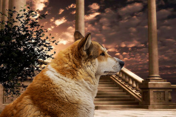 portrait of a dog
