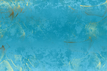 Fototapeta na wymiar Golden abstract decorative paper texture background for artwork - Illustration 