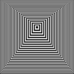 Abstract geometric op art design. Lines pattern.