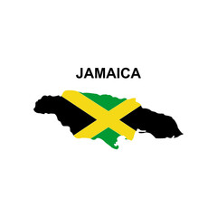 maps of Jamaica icon vector sign symbol