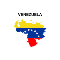 maps of Venezuela icon vector sign symbol