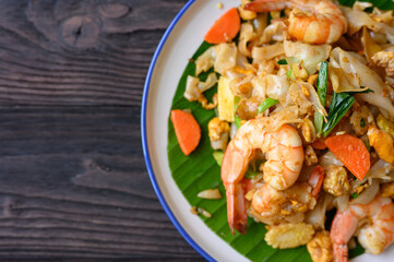 Fried Noodle In Soy Sauce.