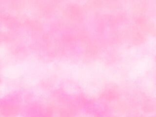 ピンク系水彩風ぼかしの背景－壁紙
