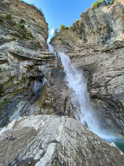 Sorrosal in the town of Broto, in the Aragonese Pyrenees, located in Huesca, Spain