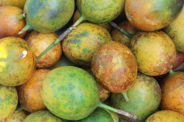 Passion fruit background