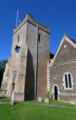 Fototapeta na wymiar Church in hampshire