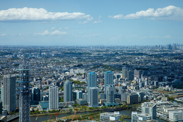Fototapeta premium 横浜の風景（ランドマークタワー）