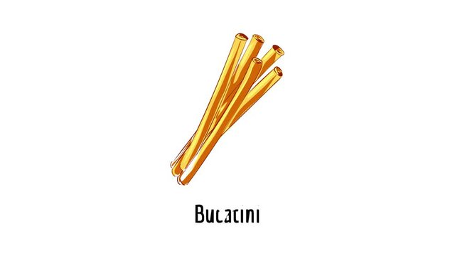 Bucatini icon animation