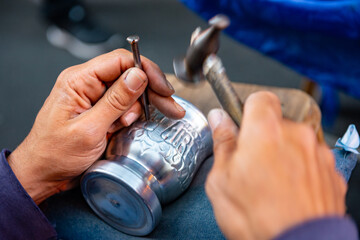 Buenos Aires. Argentina / 07.24.2015. Typical street shop in the San Telmo neighborhood, Buenos Aires