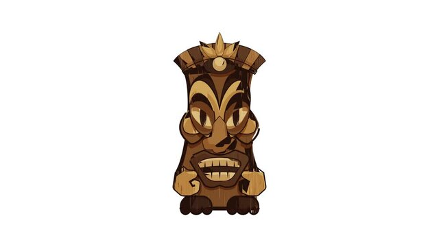 Maya idol icon animation