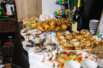 table setting for a party