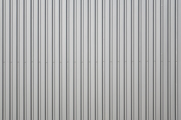 corrugated iron sheet, aluminum Facade of a warehouse as background texture