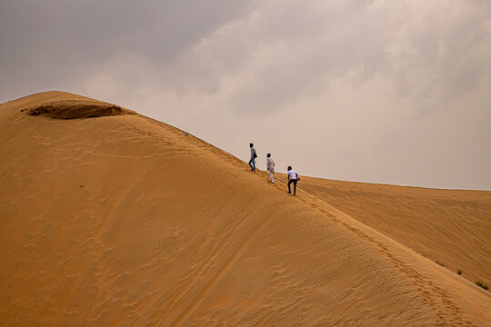 beautiful landscape of thar desert in rajasthan, india. © rohit