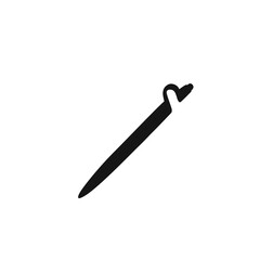 pen flat icon vector