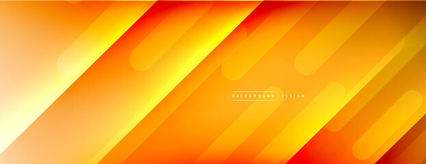 Dynamic lines abstract background. 3D shadow effects and fluid gradients. Modern overlapping forms