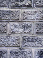 old gray brick wall vintage background