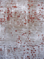 old red brick wall vintage background