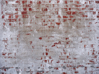 old red brick wall vintage background